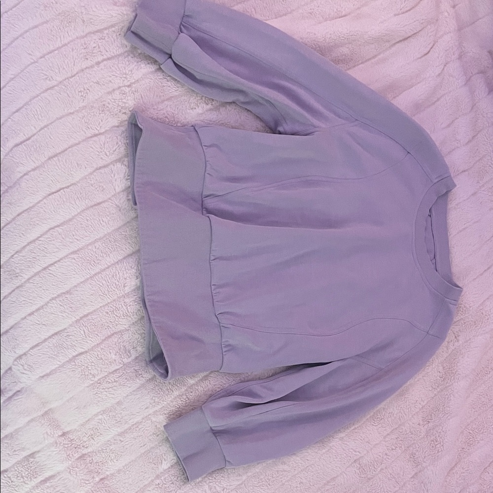 lululemon athletica Lavender Sweatshirt